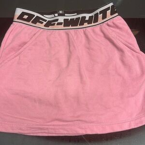 Pink off white brand size 4t skirt